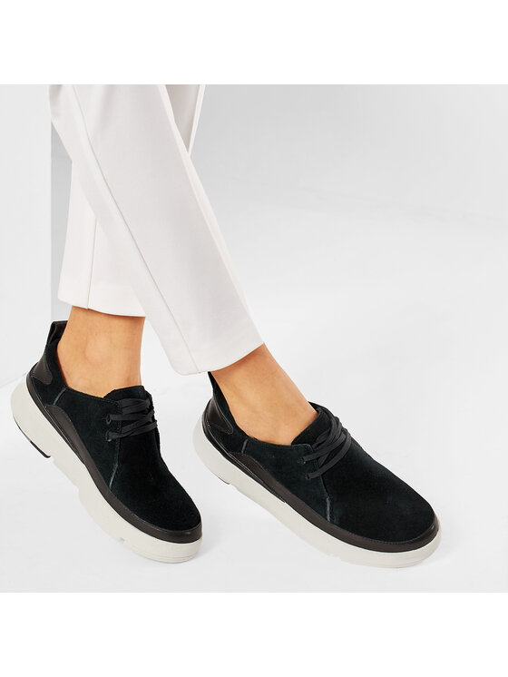 Clarks Clarks Nizki čevlji Tri Flash Walk 261525044 Črna