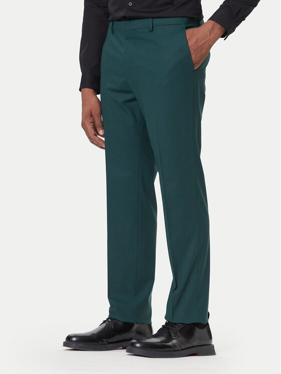 HUGO HUGO Costum Arti-Hesten253X 50544524 Verde Extra Slim Fit