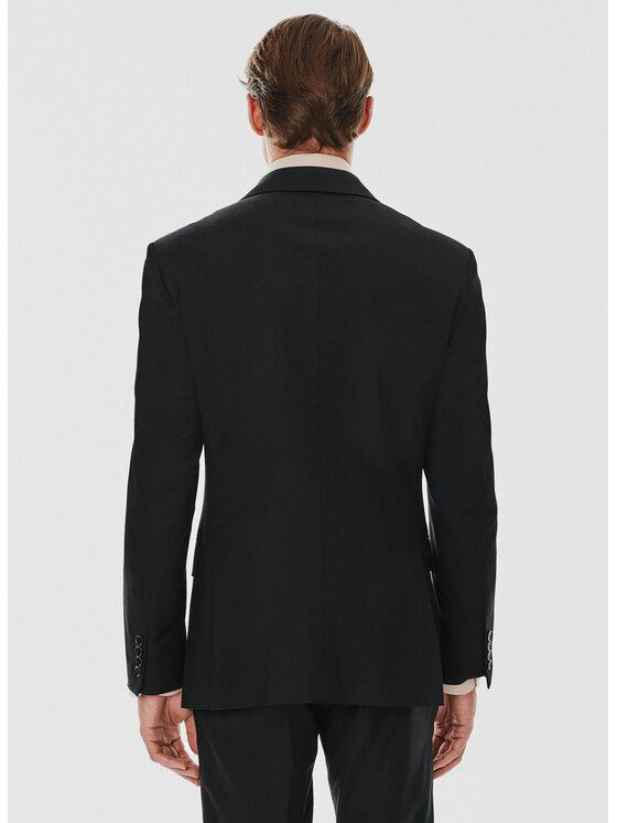 Pako Lorente Pako Lorente Marynarka P24WF-3G-019 Czarny Slim Fit