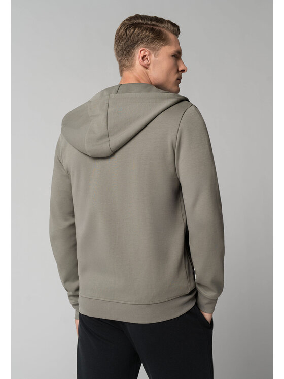 Volcano Volcano Bluza B-WOLF Zielony Regular Fit
