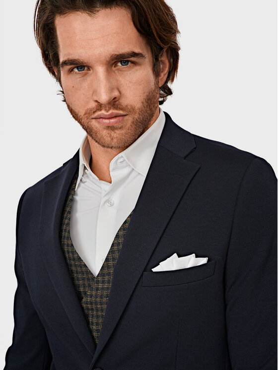 Evenemen Evenemen Marynarka Paradiso Granatowy Slim Fit