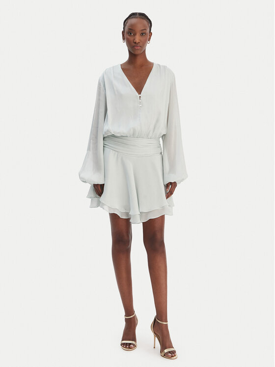 Guess Guess Коктейльна сукня W6GK46 W1931 Зелений Regular Fit