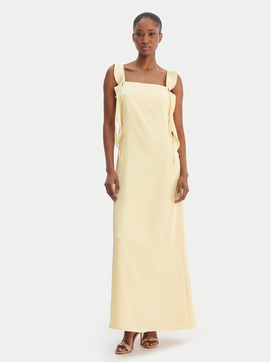 Vero Moda Rochie cocktail Eloisa 10340914 Galben Slim Fit