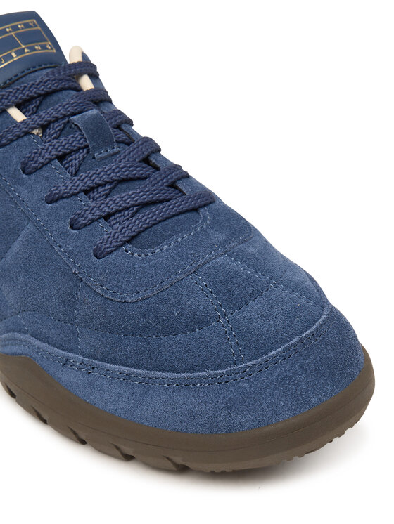 Tommy Jeans Tommy Jeans Sneakersy Tommy Jeans Low Suede Runner EM0EM01800 Tmavomodrá