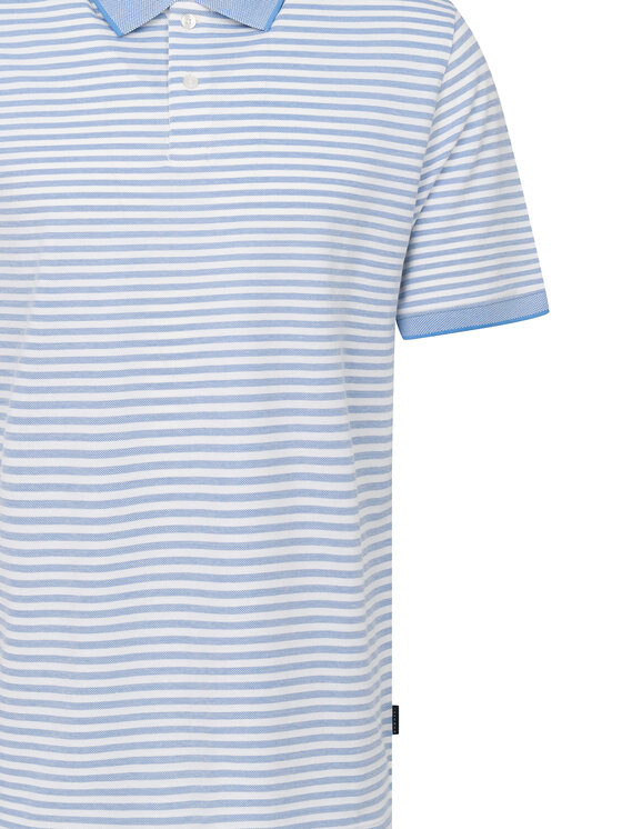 Bugatti Bugatti Polo särk 8150-75092C Helesinine Regular Fit