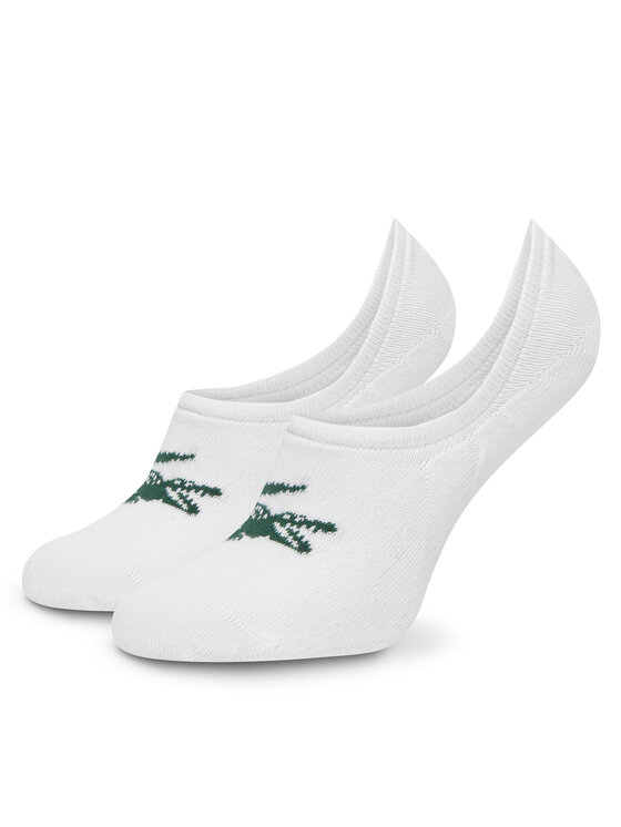 Lacoste Lacoste Set od 3 para unisex visokih čarapa RA7872 Bijela
