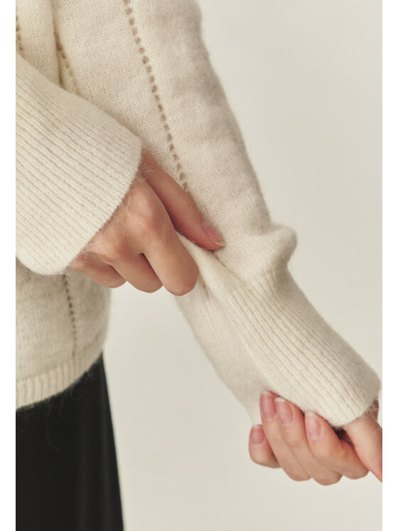 TATUUM TATUUM Sweter PEARL Kremowy