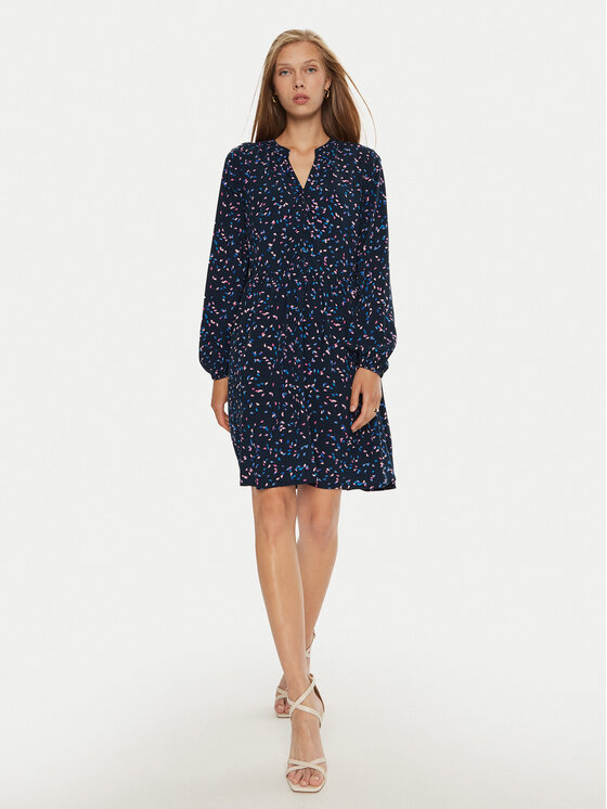 Tatuum Tatuum Повсякденна сукня Strakmi T2416.202B Cиній Regular Fit