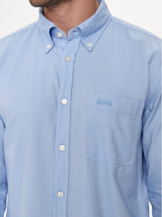 BOSS Boss Риза S-Roan-Bd-E-1P-C-242 50515142 Светлосиньо Slim Fit