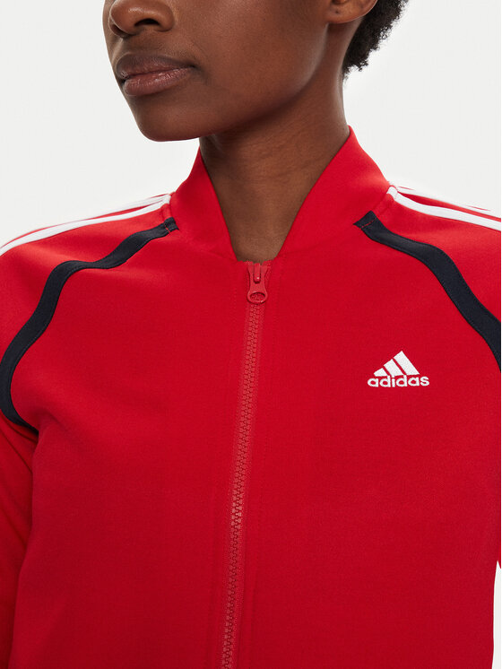 adidas adidas Tuta Teamsport IX1109 Rosso Slim Fit