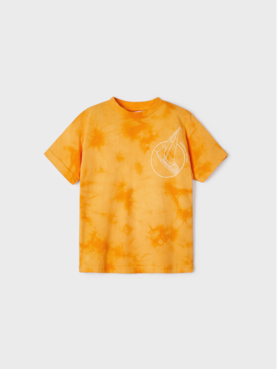 Mayoral Mayoral T-krekls 3021 Dzeltens Regular Fit