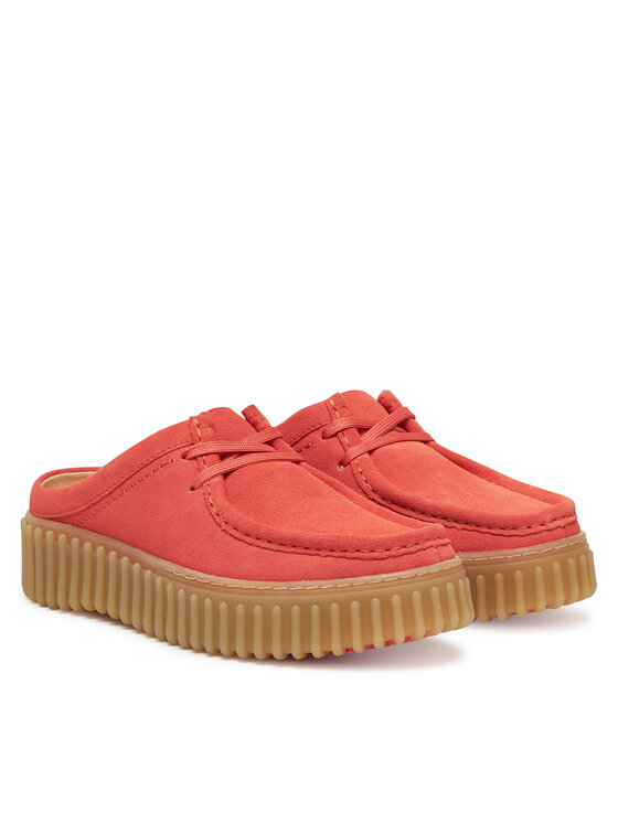 Clarks Clarks Παντόφλες Torhill Mule 26181194 Κοραλλί