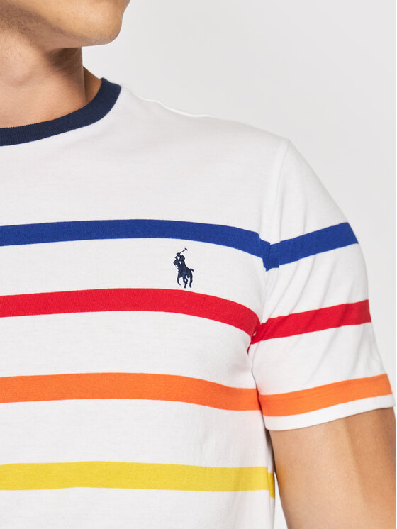 Polo Ralph Lauren Polo Ralph Lauren Футболка M Classics 2 710842793002 Білий Custom Slim Fit