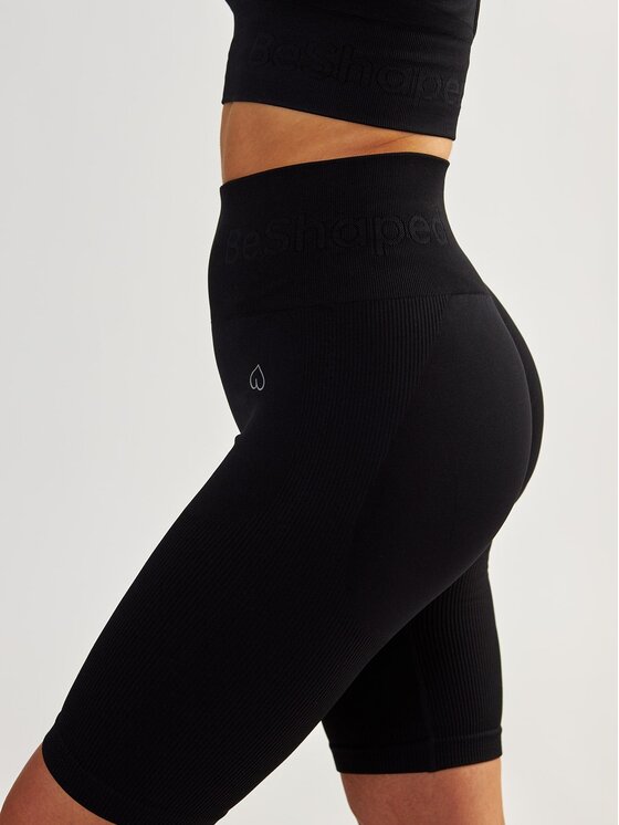 BeShaped BeShaped Športové kraťasy Modelujące Body Boost Čierna Shaping Fit