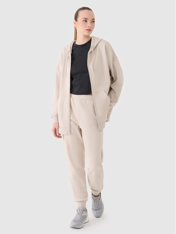 4F 4F Tričko 4FRSS25TTSHF2696-20S Čierna Slim Fit