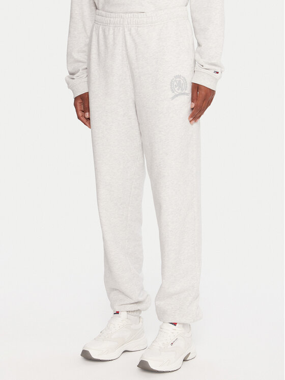 Tommy Jeans Tommy Jeans Teplákové kalhoty DW0DW21702 Šedá Regular Fit
