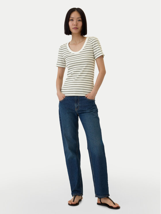Gap Gap T-krekls 541064-01 Zaļš Regular Fit