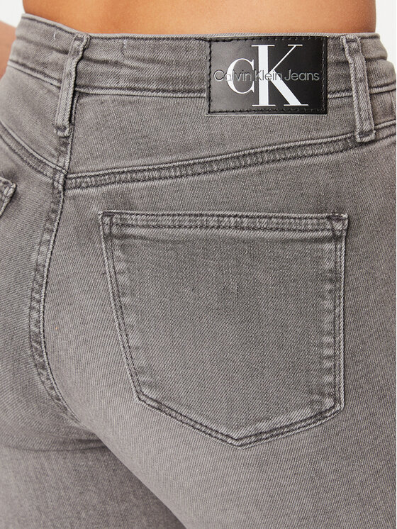 Calvin Klein Jeans Calvin Klein Jeans Džinsi J20J221776 Pelēks Super Skinny Fit