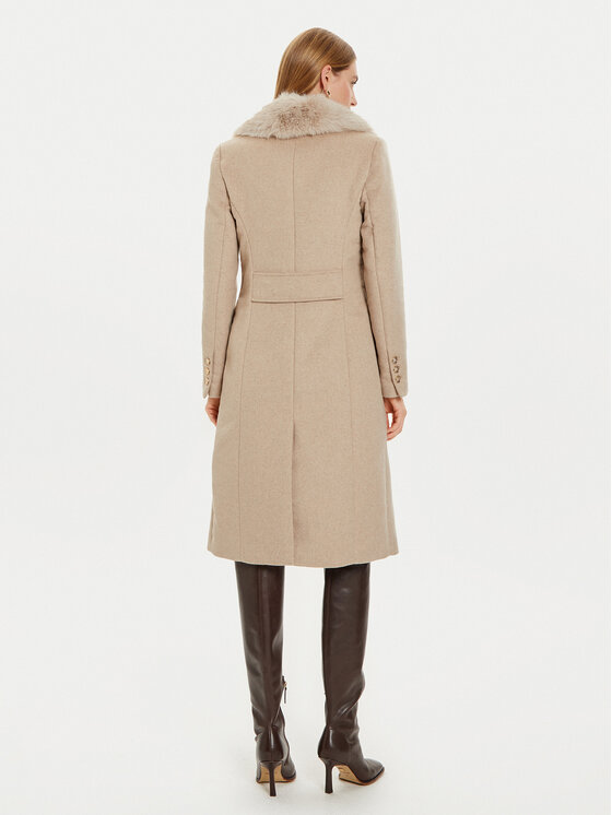 Guess Guess Wintermantel Nancy W4BL32 WGJG2 Beige Regular Fit