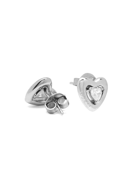 Guess Guess Kolczyki JUBE06097JW Srebrny