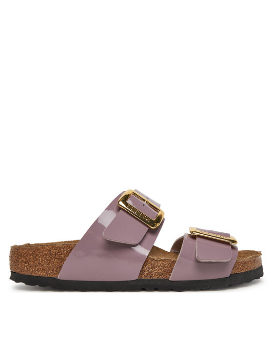 Birkenstock Ciabatte Sydney Cushion Buckle 1029473 Beige, taglia : 36