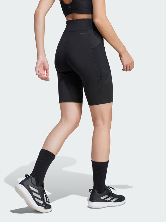 adidas adidas Szorty tenisowe 142229 Czarny Fitted Fit