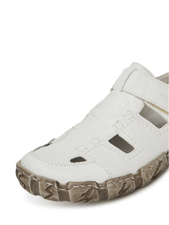 Rieker Rieker Halbschuhe L0362-80 Weiß