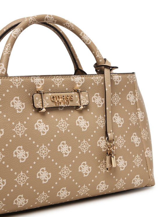 Guess Guess Torebka Carrie Logo HWGP98 98060 Beżowy