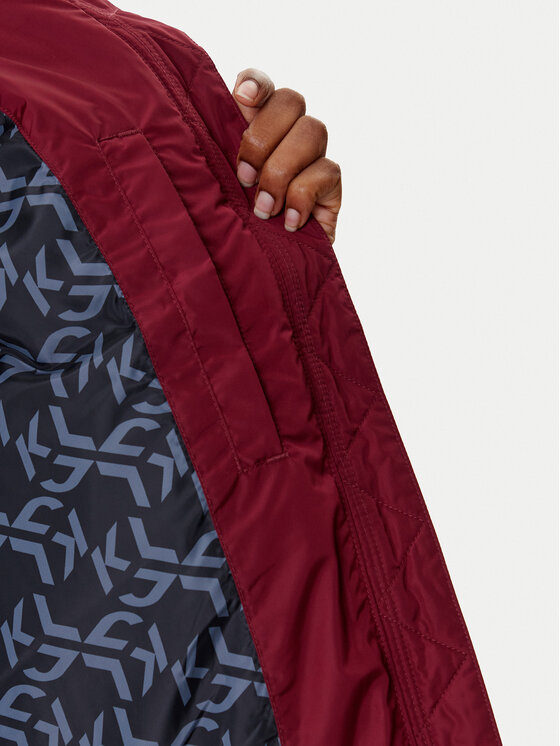 Karl Lagerfeld Jeans Karl Lagerfeld Jeans Giubbotto invernale A3W15023 Bordeaux Regular Fit