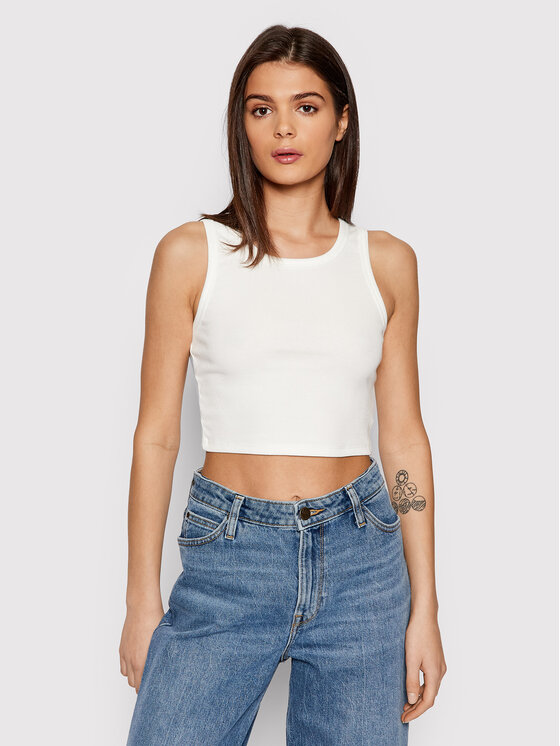 JJXX Top Fallon 12200401 Bijela Slim Fit