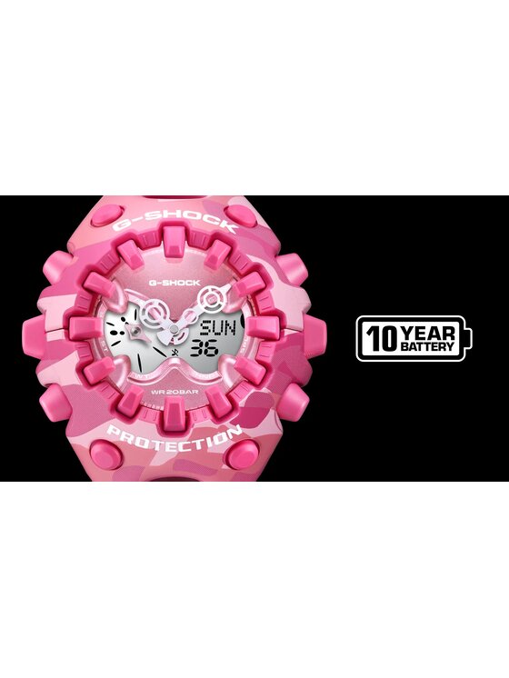 Casio Casio Zegarek 4549526427053 Różowy