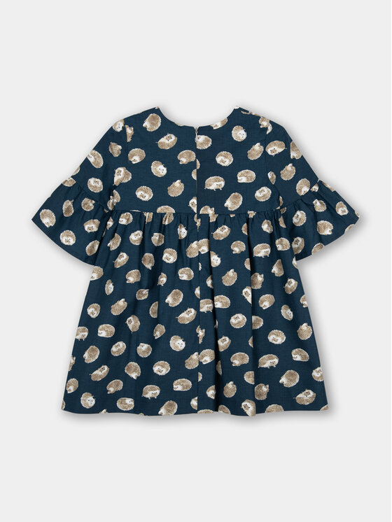 minimi minimi Sukienka elegancka 49/23 Granatowy Relaxed Fit