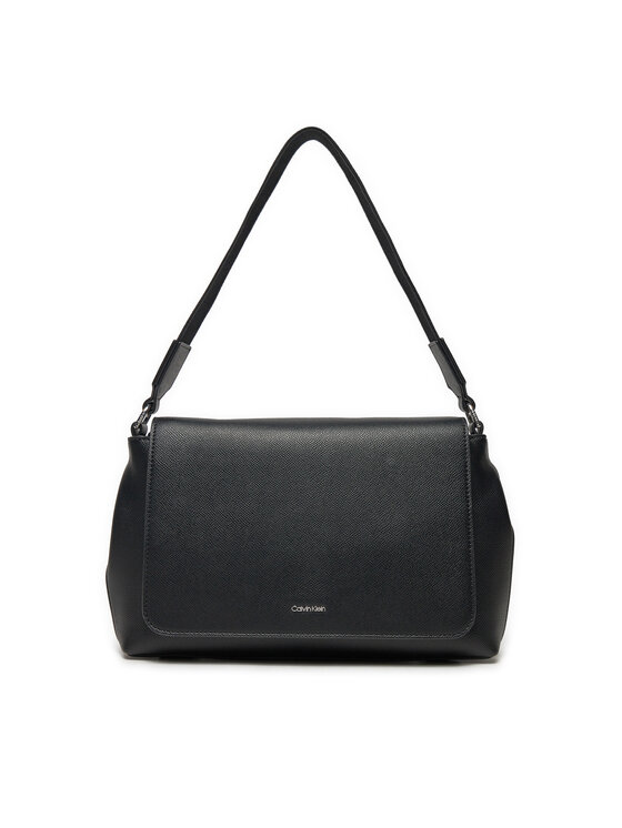 Calvin Klein Calvin Klein Τσάντα Ck Must Top Handle Bag_Caviar K60K613085 Μαύρο