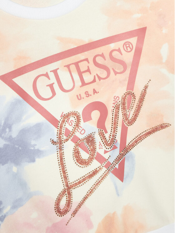 Guess Guess Majica dugih rukava J5RQ06 KA6R4 Šarena Regular Fit