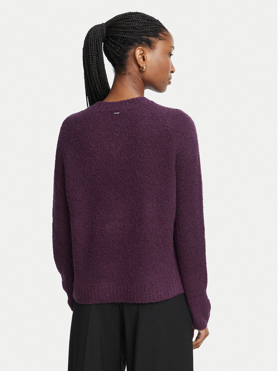 BOSS BOSS Pullover Febisana 50567052 Violett Relaxed Fit