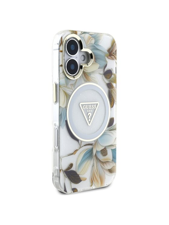 Guess Guess Etui na telefon Apple iPhone 16 Biały