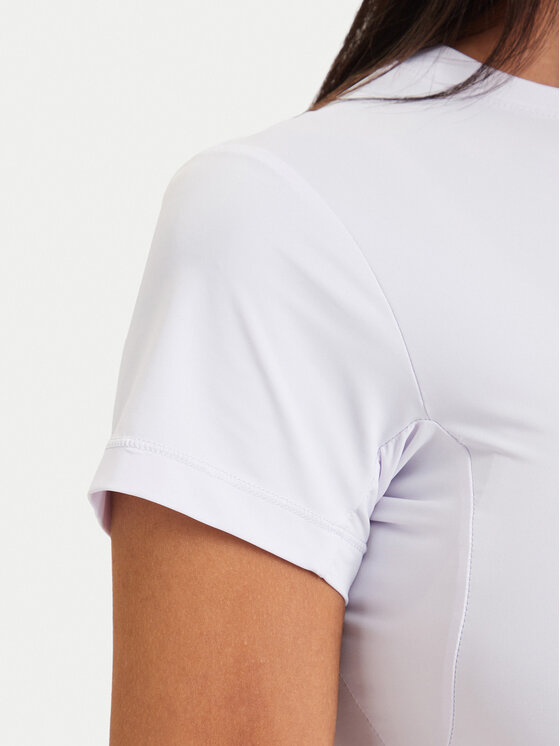 adidas adidas Koszulka techniczna Primelift Essentials Workout Contour T-Shirt KQ8386 Fioletowy jasny Slim Fit