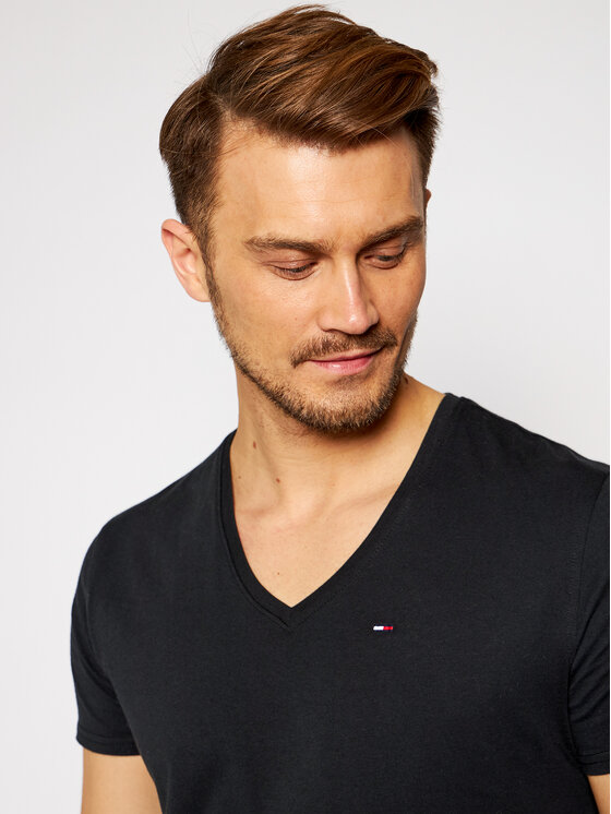 Tommy Jeans Tommy Jeans Футболка DM0DM04410 Чорний Regular Fit