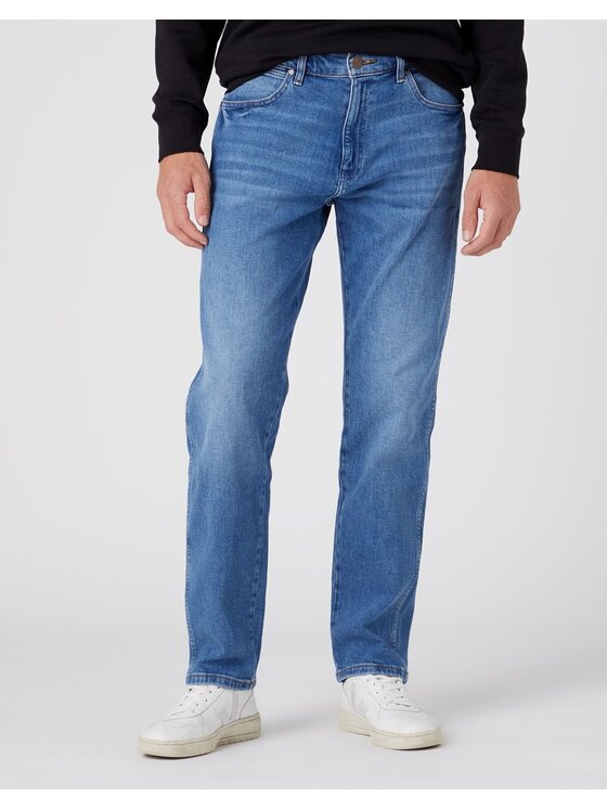 Wrangler Wrangler Jeansy W16VJX21Y_34/30 Niebieski Regular Fit