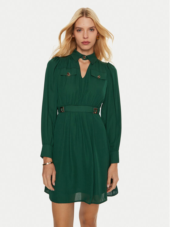 ARTIGLI ARTIGLI Vsakodnevna obleka ACAB000482 Zelena Regular Fit