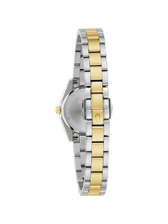 Bulova Bulova Zegarek 98L329 Srebrny