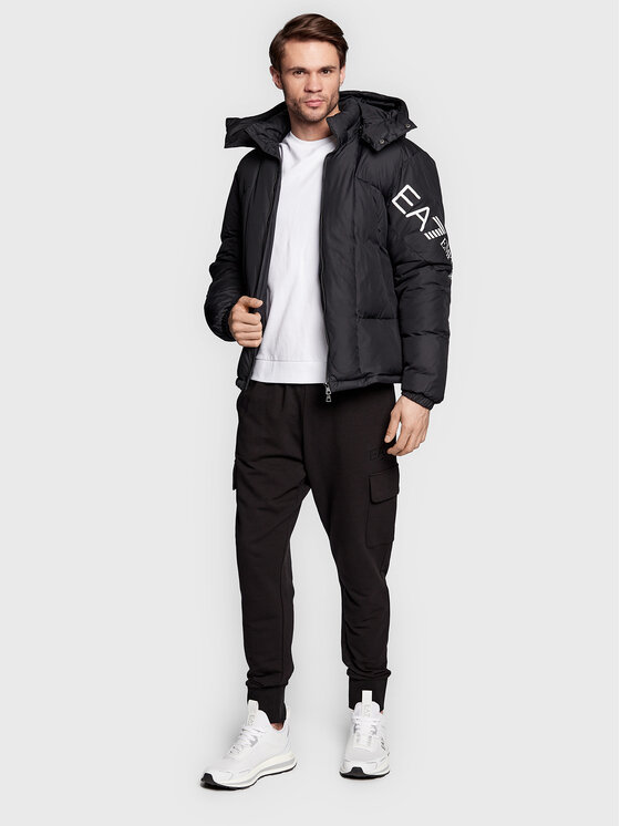 EA7 Emporio Armani EA7 Emporio Armani Zimní bunda 6LPB11 PNADZ 1200 Černá Regular Fit