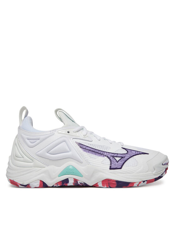 Mizuno Scarpe indoor Wave Momentum 3 V1GC2312 Bianco, taglia : 40