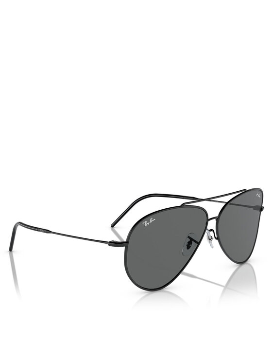 Ray-Ban Ray-Ban Saulesbrilles Aviator Reverse 0RBR0101S 002/GR Melns