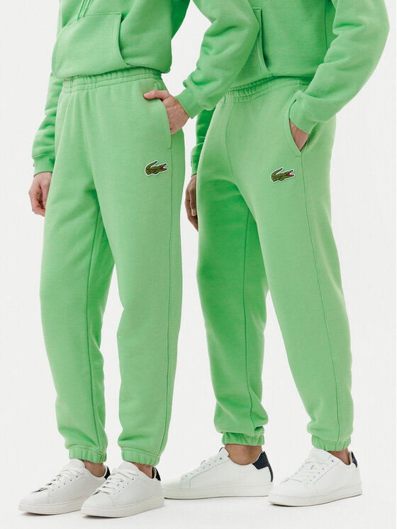 Lacoste Lacoste Παντελόνι φόρμας XH2750 Πράσινο Relaxed Fit