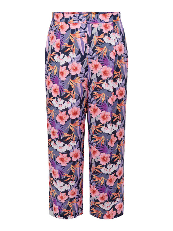 ONLY Carmakoma Pantaloni culotte 15298018 Multicolore Regular Fit, taglia : 44