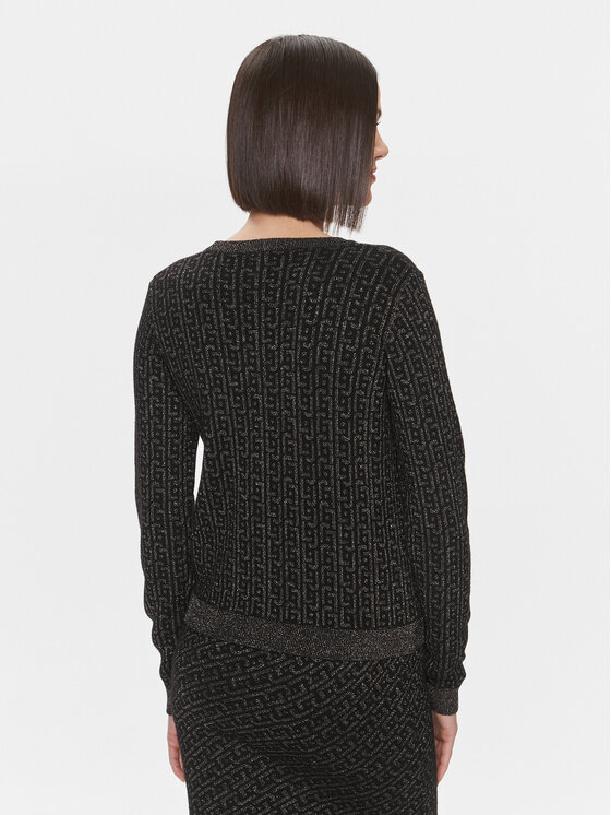 Liu Jo Liu Jo Sweter MF3431 MA49I Czarny Regular Fit