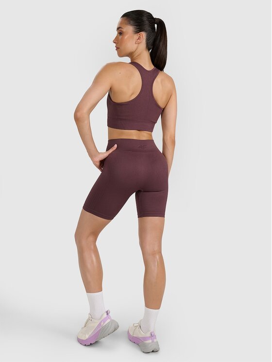 4F 4F Kolarki MULTI ACTIVE Brązowy Slim Fit
