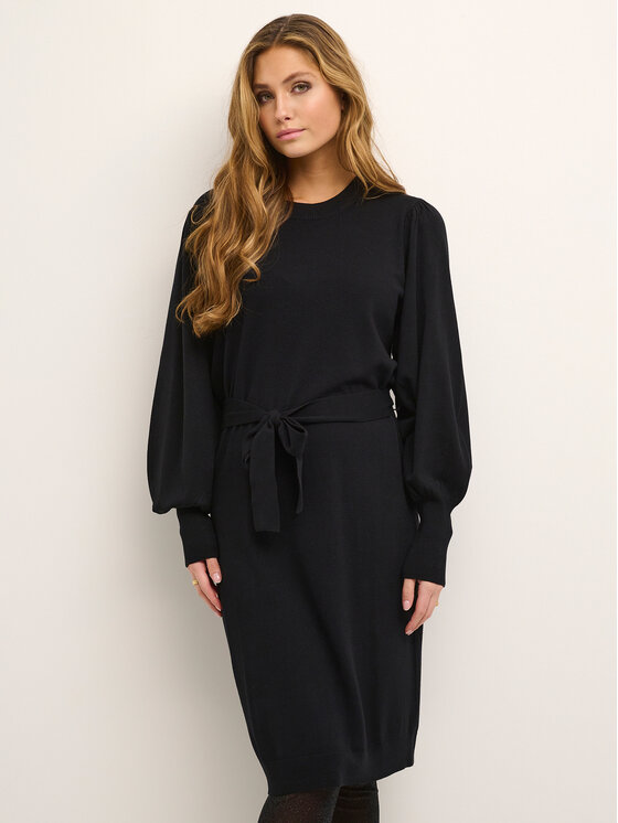 Kaffe Vestito di maglia Kajees 10506961 Nero Regular Fit, taglia : XS