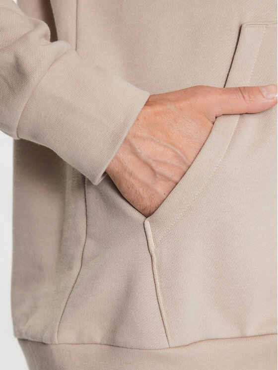 adidas adidas Sweatshirt Essentials French Terry Big Logo Hoodie IJ8584 Beige Regular Fit